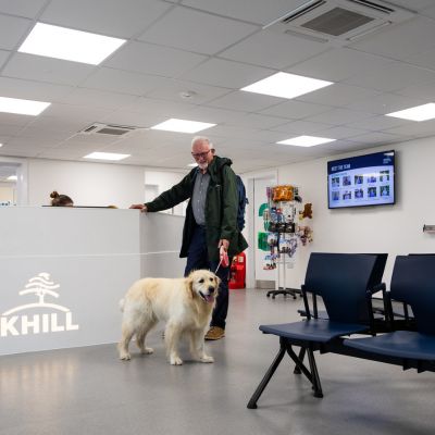 Lytham Road reception area